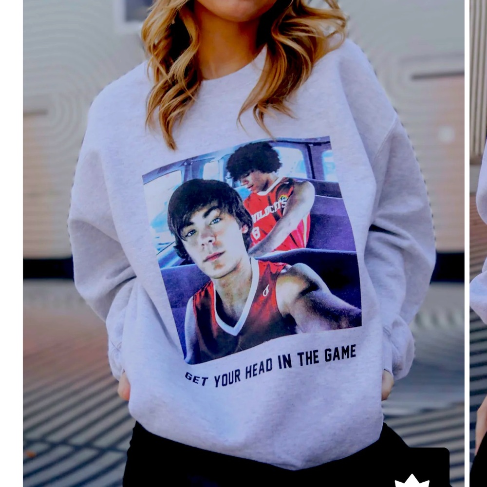 Worn once high school musical inspired Charlie southern sweatshirt